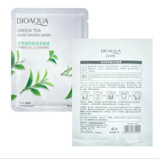 Velo Facial Hidratante Bioaqua Té Verde